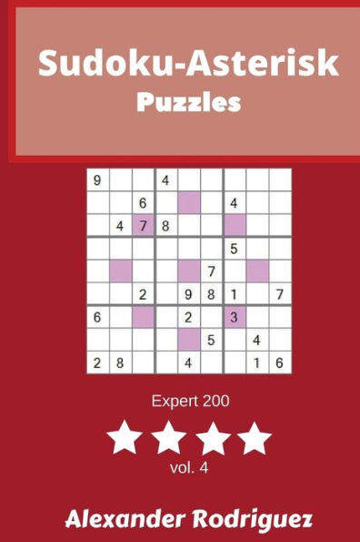 Sudoku-Asterisk Puzzles - Expert 200