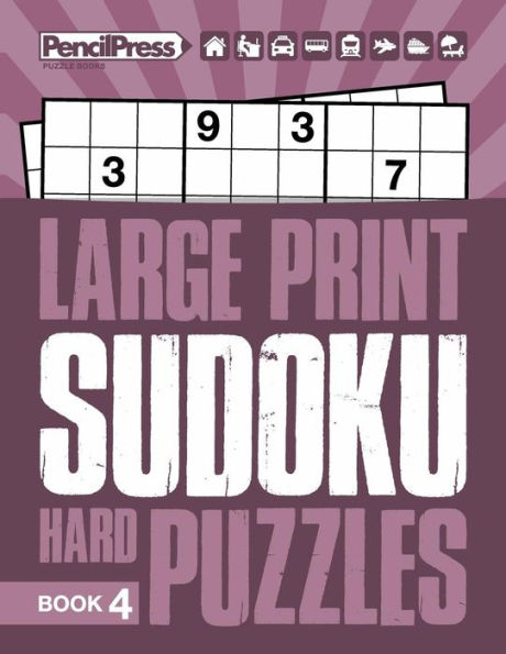Large Print Hard Puzzles Book 4