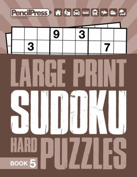 Large Print Hard Puzzles Book 5
