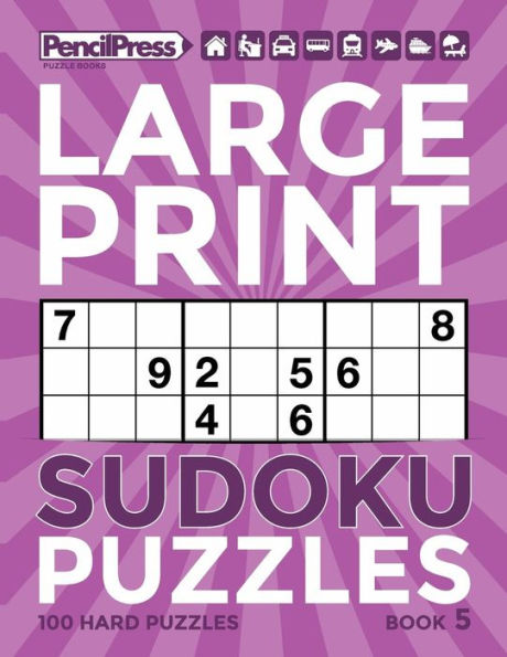 Large Print Sudoku Puzzles Book 5