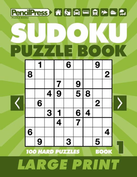 Sudoku Puzzle Book 1 (Large Print)