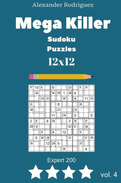 Mega Killer Sudoku Puzzles - Expert 200
