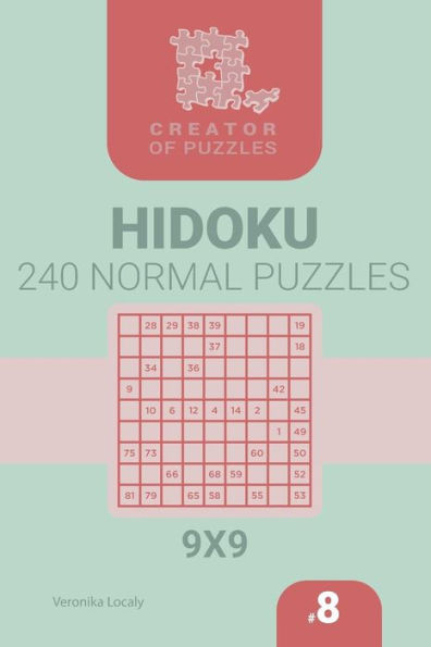Creator of puzzles - Hidoku 240 Normal (Volume 8)