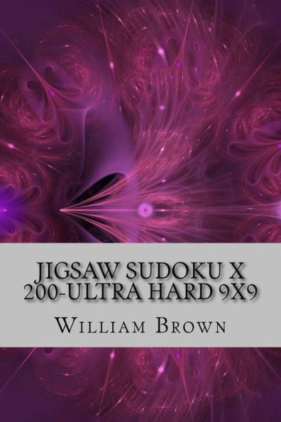 Jigsaw Sudoku X 200 - Ultra Hard 9x9
