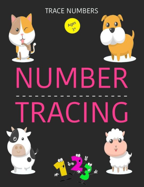 Trace Numbers : Number Tracing Book, Learning Number 0 To 20, Handwriting Practice Book For Kids Age 3-5 Year