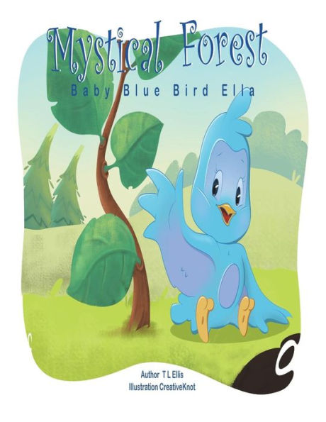 Mystical Forest : Baby Blue Bird Ella