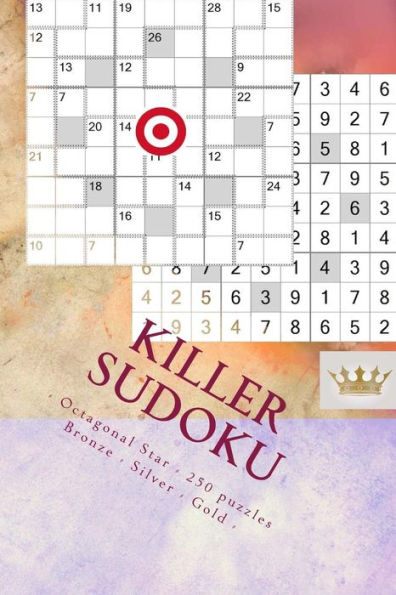 Killer Sudoku - Octagonal Star - 250 puzzles Bronze - Silver - Gold - Vol. 172: 9 x 9 PITSTOP. Enjoy this excellent Sudoku.