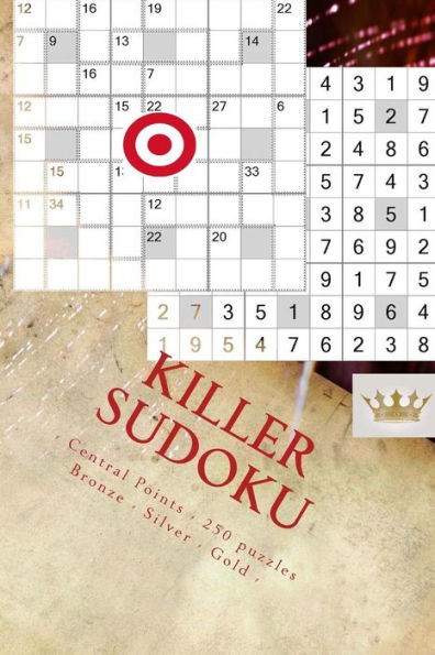 Killer Sudoku - Central Points - 250 puzzles Bronze - Silver - Gold - Vol. 174: 9 x 9 PITSTOP. Enjoy this excellent Sudoku.