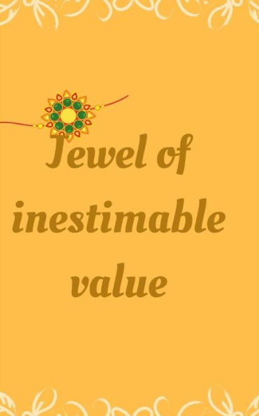 Jewel of inestimable value - 9781986873475