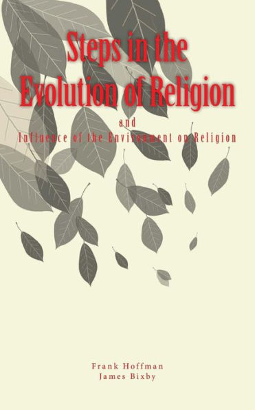 Steps In The Evolution Of Religion