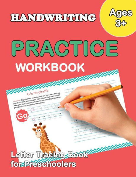 Letter Tracing Book For Preschoolers : Trace Letters Of The Alphabet And Number: Preschool Practice Handwriting Workbook: Pre K, Kindergarten And Kids Ages 3-5 Reading And Writing - 9781987423624