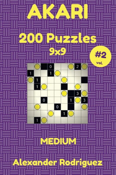 Akari Puzzles 9x9 - Medium 200 vol. 2