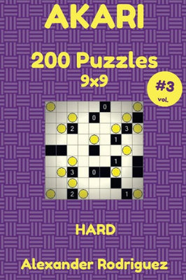 Akari Puzzles 9x9 - Hard 200 vol. 3