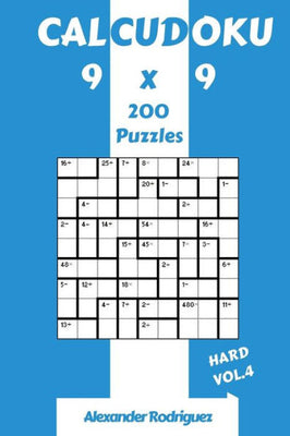 CalcuDoku Puzzles 9x9 - Hard 200 vol. 4