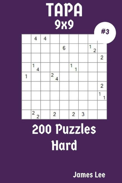 Tapa Puzzles 9X9 - Hard 200