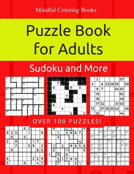 Puzzle Book For Adults : Killer Sudoku, Kakuro, Numbricks And Other Math Puzzles For Adults