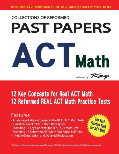 Colecciones de artículos anteriores reformados ACT Math: artículos anteriores de ACT Math