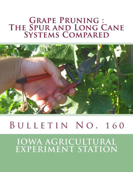 Grape Pruning : The Spur and Long Cane Systems Compared: Bulletin No. 160