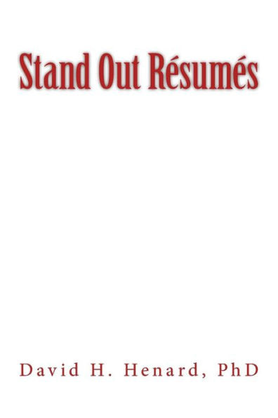 Stand Out R?sum?s