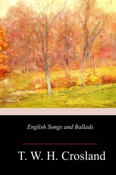 English Songs and Ballads - 9781987695809