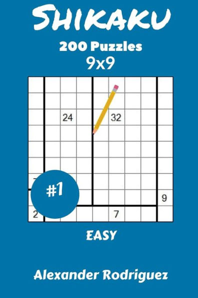 Shikaku Puzzles 9X9 - Easy 200