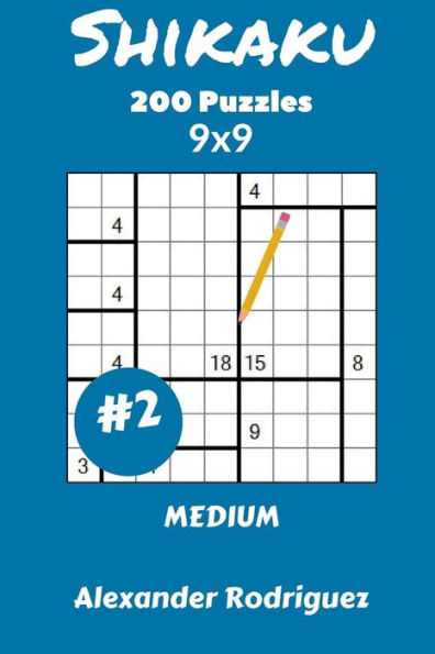 Shikaku Puzzles 9X9 - Medium 200