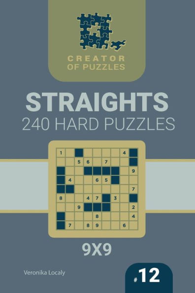 Creator of puzzles - Straights 240 Hard (Volume 12)