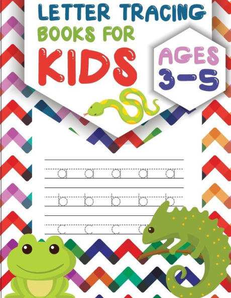 Letter Tracing Books For Kids Ages 3-5 : Letter Tracing Preschool, Letter Tracing, Letter Tracing Preschool, Letter Tracing Preschool, Letter Tracing Workbook - 9781987769944