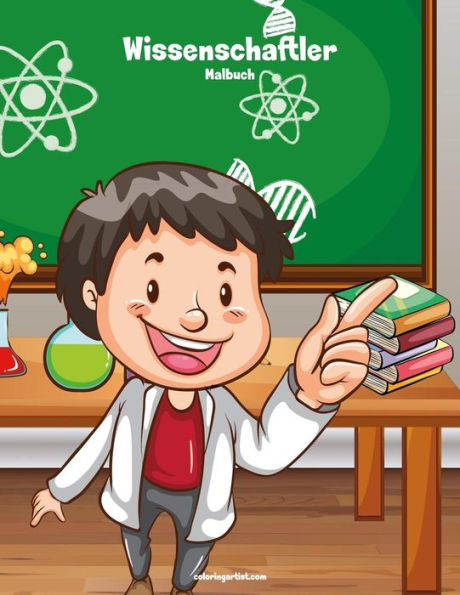Wissenschaftler-Malbuch 1
