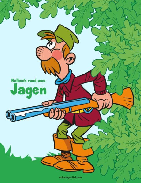 Malbuch Rund Ums Jagen 1