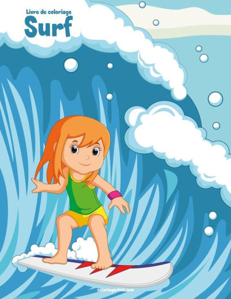 Livre De Coloriage Surf 1
