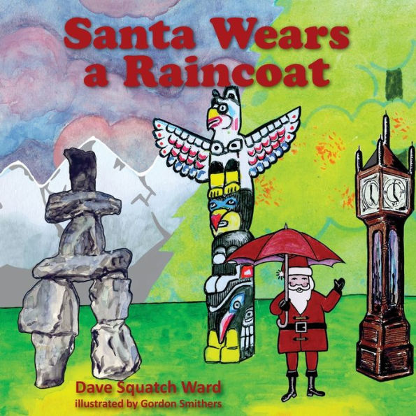 Santa Wears A Raincoat