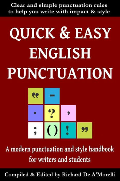 Quick & Easy English Punctuation - 9781988236506