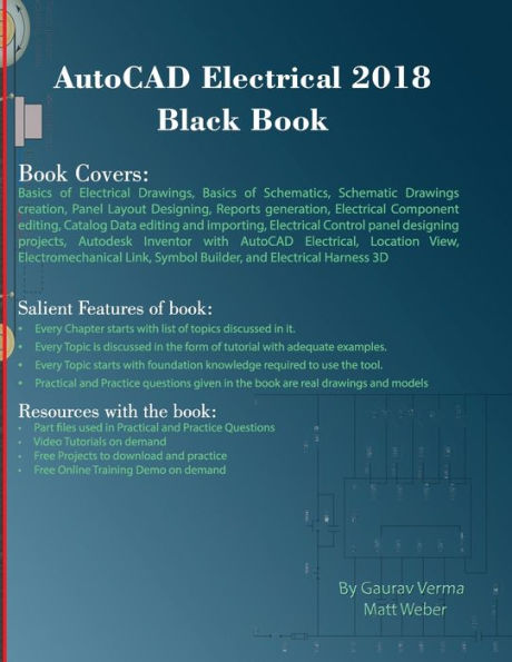AutoCAD Electrical 2018 Black Book