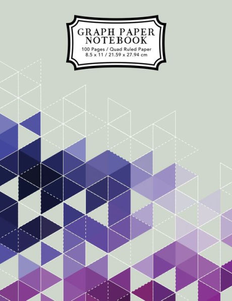 Graph Paper Notebook: Purple Grid Boxes | Grid Paper Composition Notebook, Graphing Paper, Quad Ruled (Math and Science Notebooks)