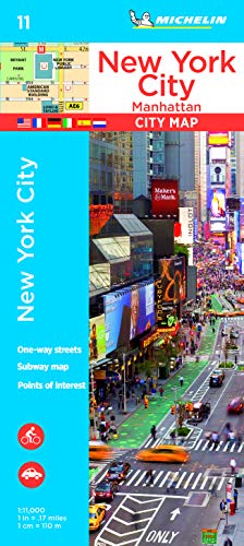 Michelin New York City Manhattan Map 11 (Maps/City (Michelin))
