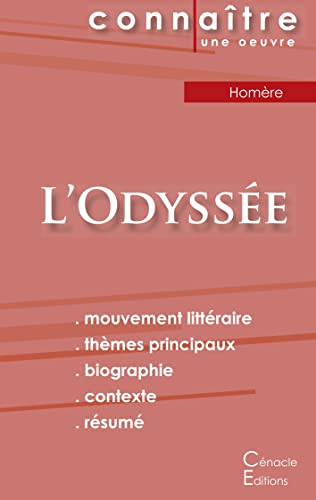 Fiche De Lecture L'Odyssée De Homère (Analyse Littéraire De Référence Et Résumé Complet) (French Edition)