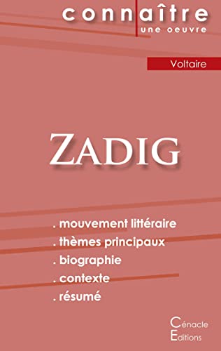 Fiche De Lecture Zadig De Voltaire (Analyse Litteraire De Reference Et Resume Complet) (French Edition)