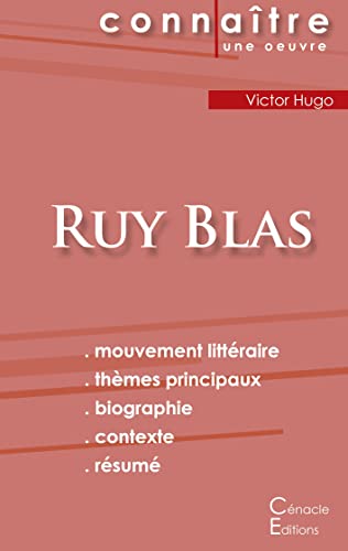 Fiche De Lecture Ruy Blas De Victor Hugo (Analyse Litt??raire De R??f??rence Et R??sum?? Complet) (French Edition)