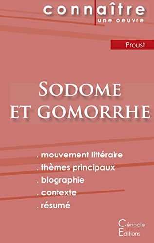 Fiche De Lecture Sodome Et Gomorrhe De Marcel Proust (Analyse Litteraire De Reference Et Resume Complet) (French Edition)