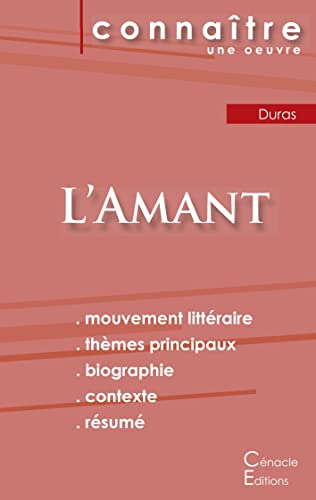 Fiche De Lecture L'Amant De Marguerite Duras (Analyse Litteraire De Reference Et Resume Complet) (French Edition)