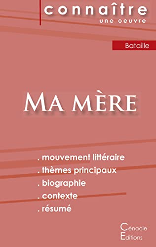 Fiche De Lecture Ma Mère