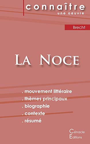 Fiche de lecture La Noce d'Arturo Ui de Bertold Brecht (Analyse litt??raire de r??f??rence et r??sum?? complet) (French Edition)