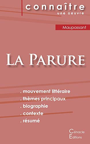 Fiche de lecture La Parure de Guy de Maupassant (Analyse litt??raire de r??f??rence et r??sum?? complet) (French Edition)