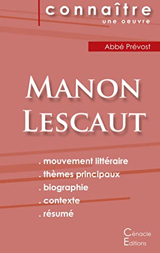 Fiche De Lecture Manon Lescaut De