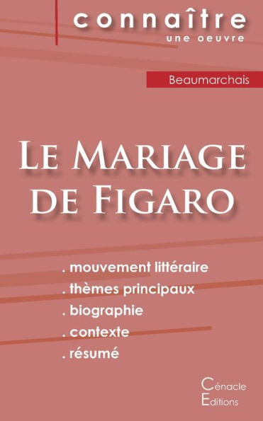Fiche De Lecture Le Mariage De Figaro De Beaumarchais (Analyse Littéraire De Référence Et Résumé Complet) (French Edition)