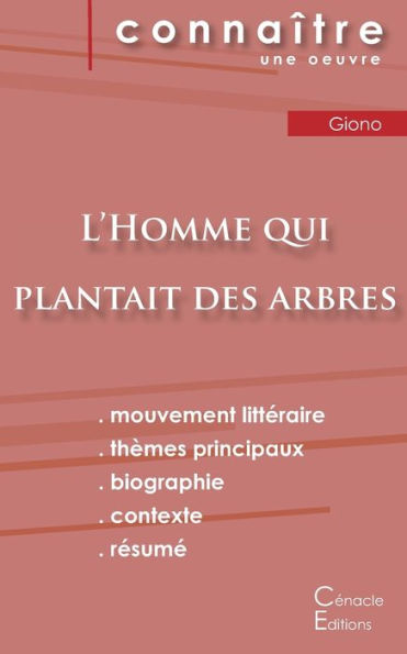 Fiche De Lecture L'Homme Qui Plantait Des Arbres De Jean Giono (Analyse Littéraire De Référence Et Résumé Complet) (French Edition)