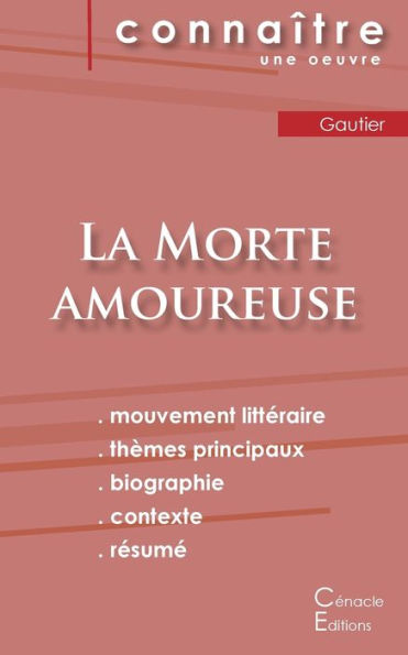 Fiche De Lecture La Morte Amoureuse De ThEophile Gautier (Analyse LittEraire De REfErence Et REsumE Complet) (French Edition)