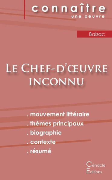 Fiche De Lecture Le Chef-D'Oeuvre Inconnu De Balzac (Analyse LittEraire De REfErence Et REsumE Complet) (French Edition)