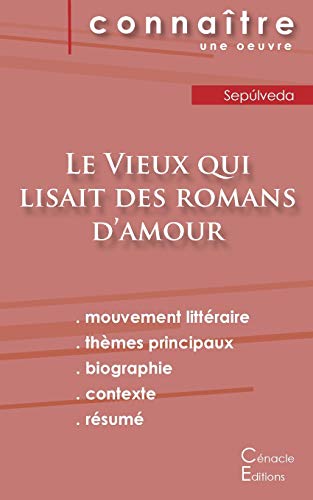 Fiche de lecture Le Vieux qui lisait des romans d'amour (Analyse litt??raire de r??f??rence et r??sum?? complet) (??DITIONS DU C??NACLE) (French Edition)
